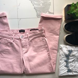Banana Republic Girlfriend Pink Jeans